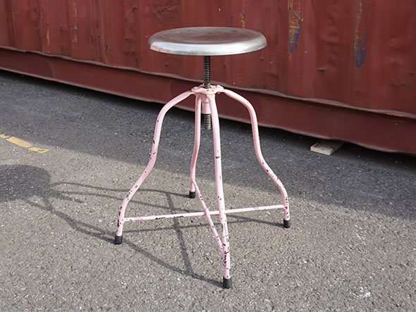 RE : Store Fixture UNITED ARROWS LTD. Pink Leg Stool / リ ストア フィクスチャー ユナイテッドアローズ ピンク レッグ スツール （チェア・椅子 > スツール） 3
