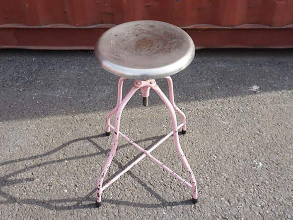 RE : Store Fixture UNITED ARROWS LTD. Pink Leg Stool / リ ストア フィクスチャー ユナイテッドアローズ ピンク レッグ スツール （チェア・椅子 > スツール） 4
