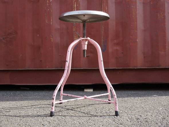 RE : Store Fixture UNITED ARROWS LTD. Pink Leg Stool / リ ストア フィクスチャー ユナイテッドアローズ ピンク レッグ スツール （チェア・椅子 > スツール） 5
