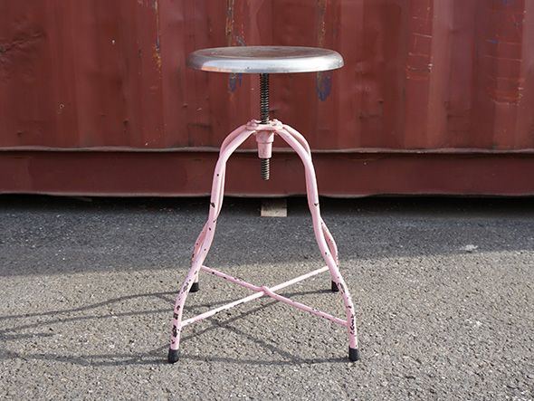 RE : Store Fixture UNITED ARROWS LTD. Pink Leg Stool / リ ストア フィクスチャー ユナイテッドアローズ ピンク レッグ スツール （チェア・椅子 > スツール） 1
