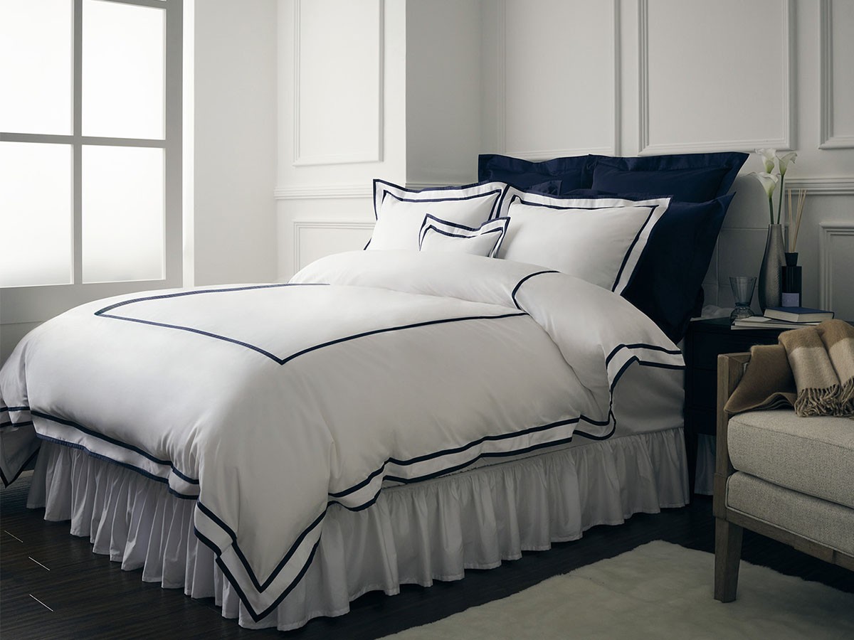 HOTEL LIKE INTERIOR 400TC Gathered Bed Skirt / ホテルライクインテリア 400TC ギャザード ベッドスカート （寝具・タオル > ベッドカバー・ベッドリネン） 10