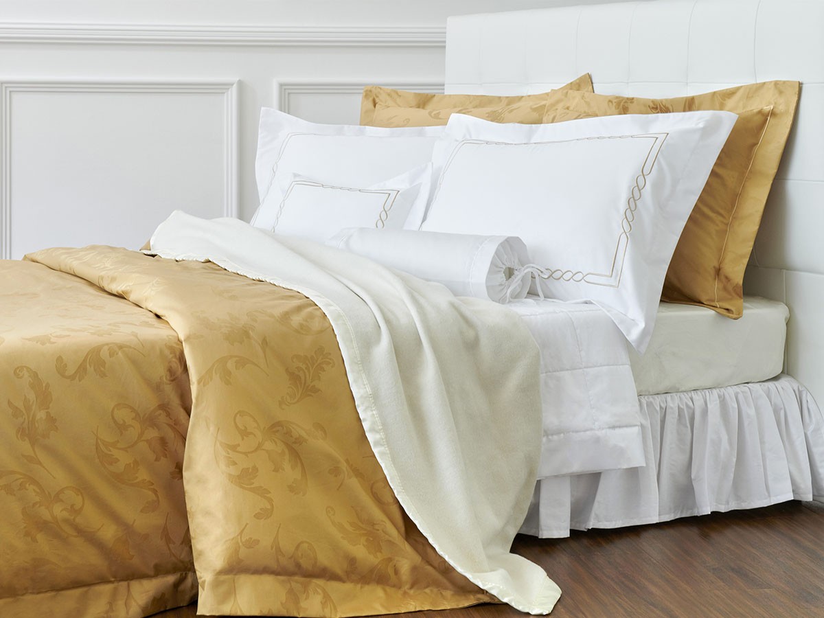 HOTEL LIKE INTERIOR 400TC Gathered Bed Skirt / ホテルライクインテリア 400TC ギャザード ベッドスカート （寝具・タオル > ベッドカバー・ベッドリネン） 22