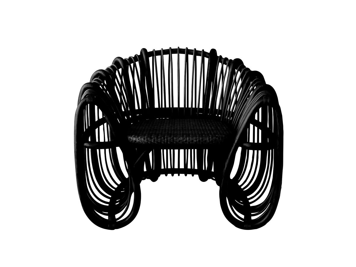 SHIKADA SHITSURAI RATTAN KK Series Lounge Chair / シカダ シツライ ラタン 隈研吾シリーズ ラウンジチェア （チェア・椅子 > ラウンジチェア） 28