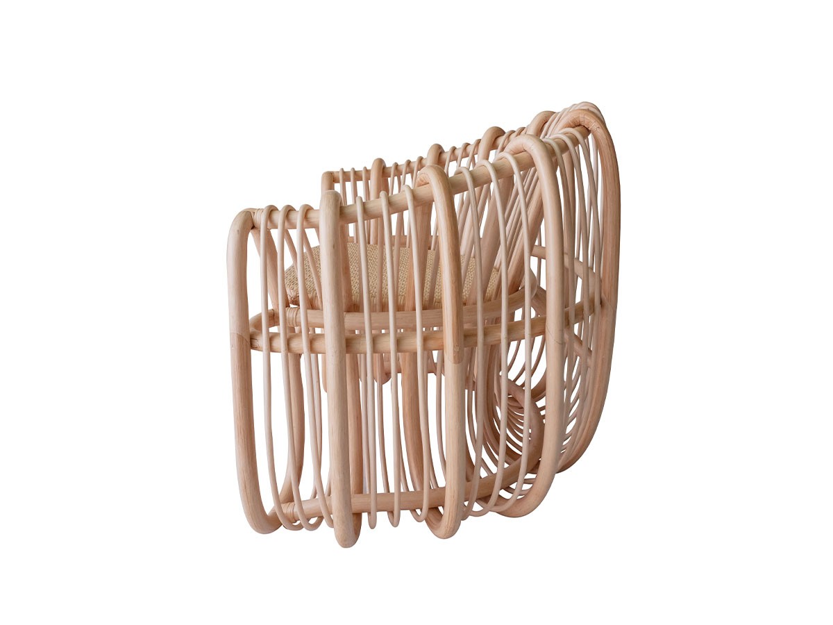 SHIKADA SHITSURAI RATTAN KK Series Lounge Chair / シカダ シツライ ラタン 隈研吾シリーズ ラウンジチェア （チェア・椅子 > ラウンジチェア） 24