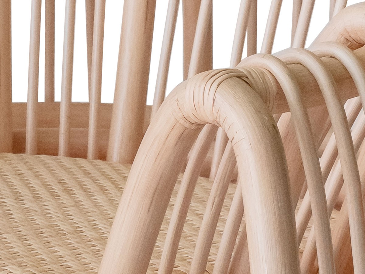 SHIKADA SHITSURAI RATTAN KK Series Lounge Chair / シカダ シツライ ラタン 隈研吾シリーズ ラウンジチェア （チェア・椅子 > ラウンジチェア） 27