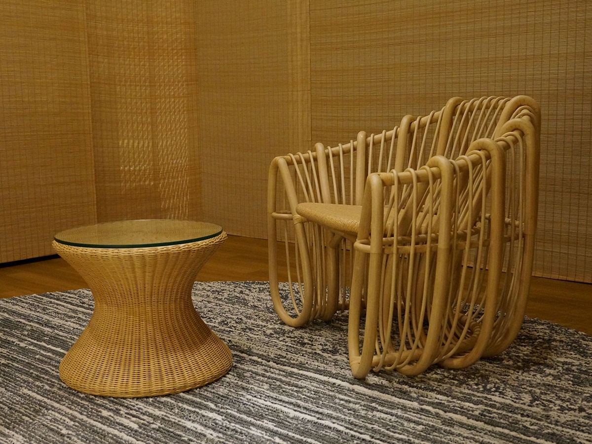 SHIKADA SHITSURAI RATTAN KK Series Lounge Chair / シカダ シツライ ラタン 隈研吾シリーズ ラウンジチェア （チェア・椅子 > ラウンジチェア） 11