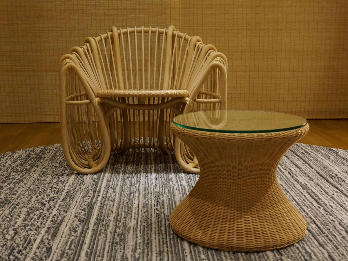 SHIKADA SHITSURAI RATTAN KK Series Lounge Chair / シカダ シツライ ラタン 隈研吾シリーズ ラウンジチェア （チェア・椅子 > ラウンジチェア） 10
