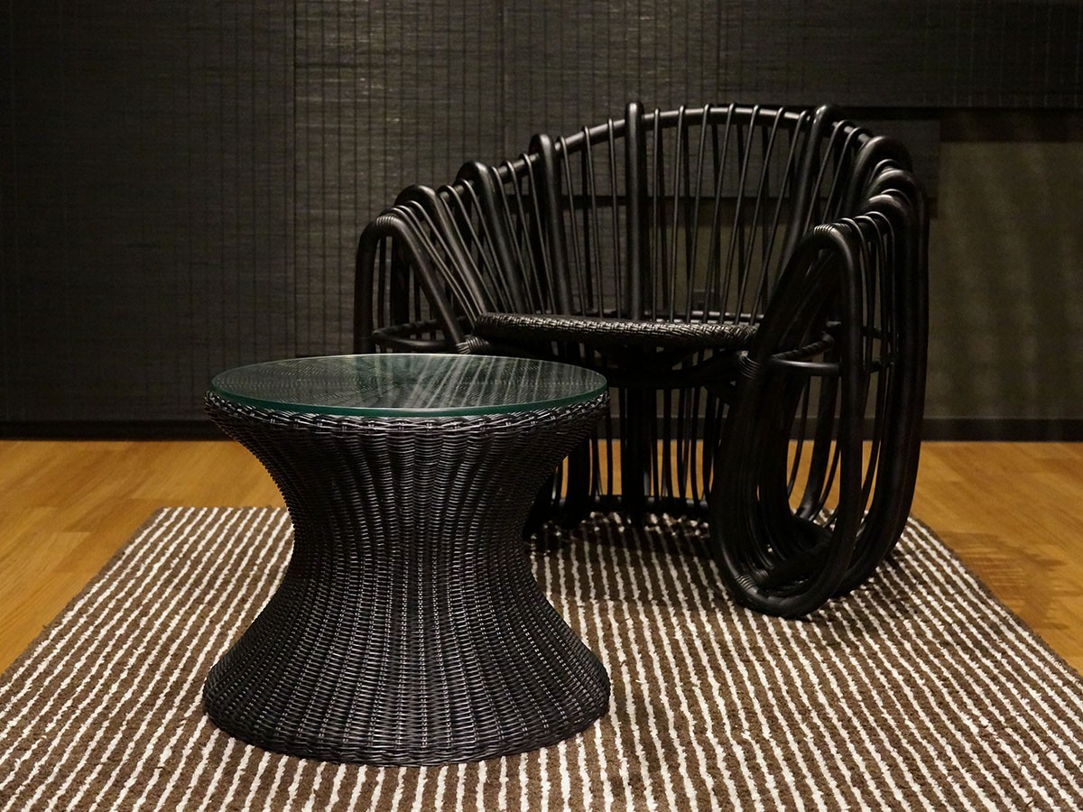 SHIKADA SHITSURAI RATTAN KK Series Lounge Chair / シカダ シツライ ラタン 隈研吾シリーズ ラウンジチェア （チェア・椅子 > ラウンジチェア） 19