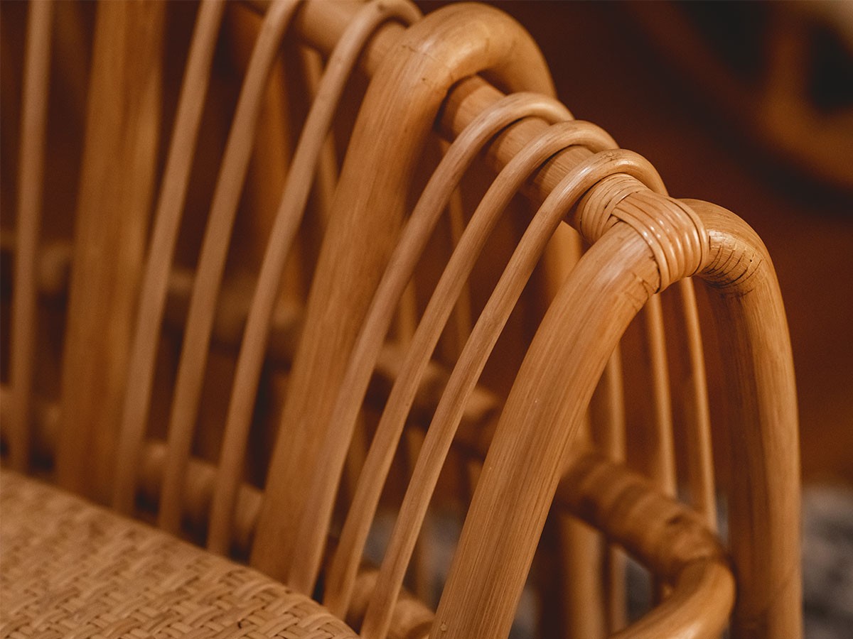 SHIKADA SHITSURAI RATTAN KK Series Lounge Chair / シカダ シツライ ラタン 隈研吾シリーズ ラウンジチェア （チェア・椅子 > ラウンジチェア） 15