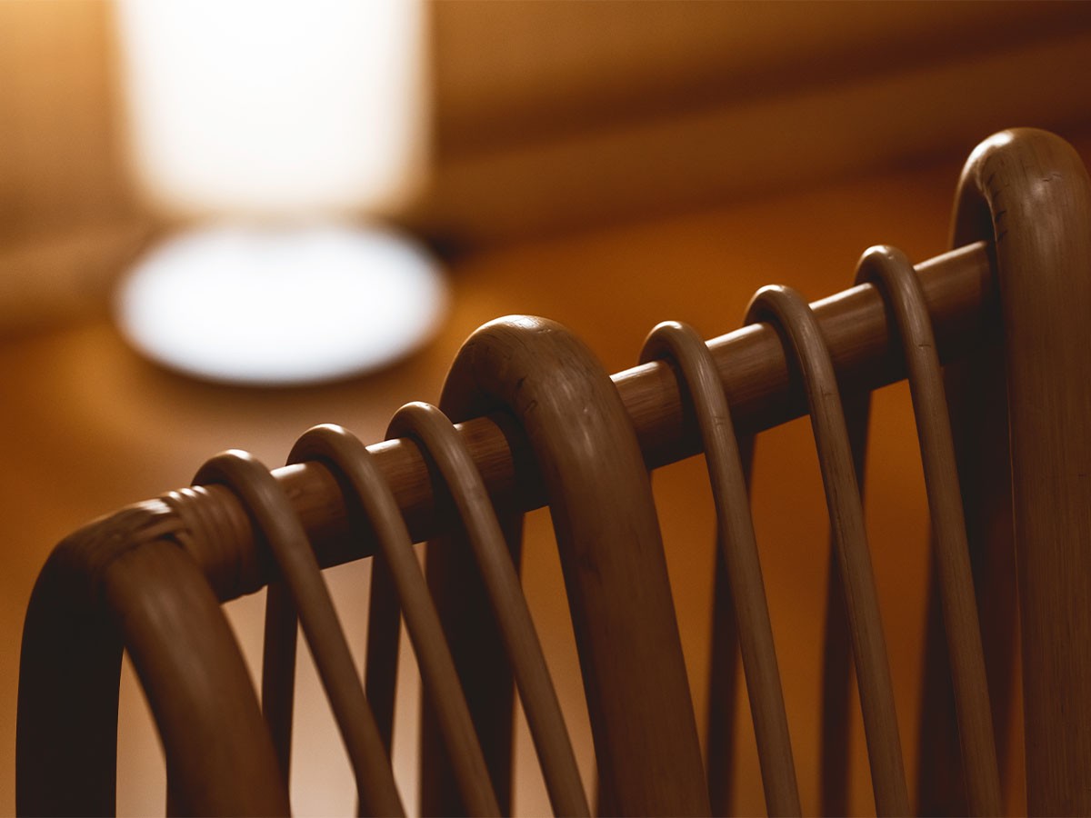 SHIKADA SHITSURAI RATTAN KK Series Lounge Chair / シカダ シツライ ラタン 隈研吾シリーズ ラウンジチェア （チェア・椅子 > ラウンジチェア） 16