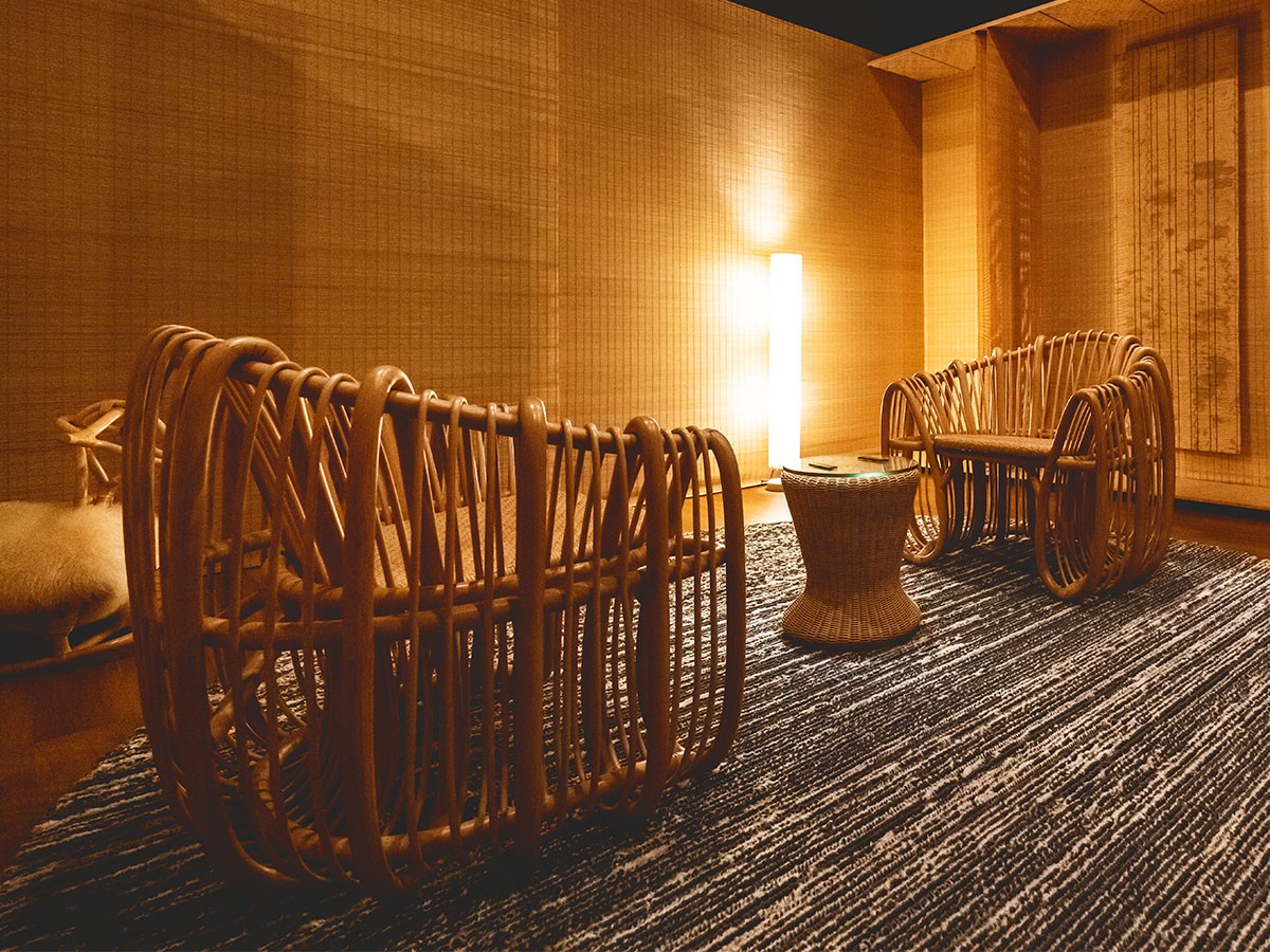 SHIKADA SHITSURAI RATTAN KK Series Lounge Chair / シカダ シツライ ラタン 隈研吾シリーズ ラウンジチェア （チェア・椅子 > ラウンジチェア） 4