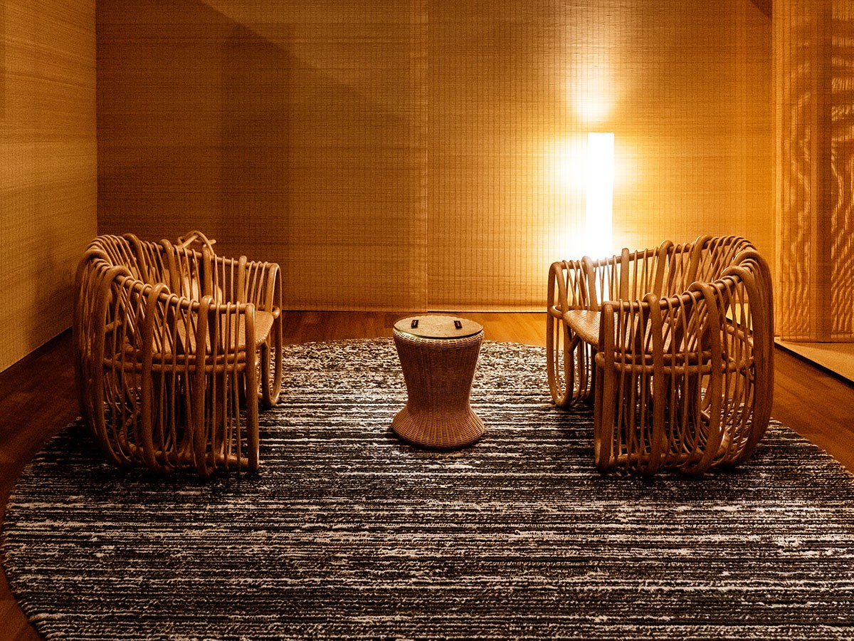 SHIKADA SHITSURAI RATTAN KK Series Lounge Chair / シカダ シツライ ラタン 隈研吾シリーズ ラウンジチェア （チェア・椅子 > ラウンジチェア） 3