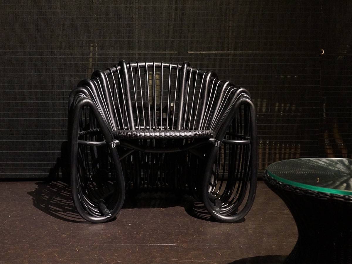 SHIKADA SHITSURAI RATTAN KK Series Lounge Chair / シカダ シツライ ラタン 隈研吾シリーズ ラウンジチェア （チェア・椅子 > ラウンジチェア） 18