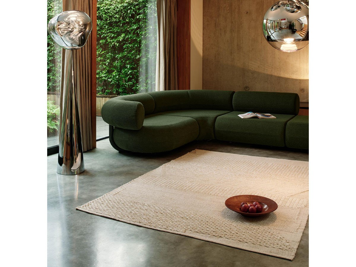 Tom Dixon. Knotty Rug / トム・ディクソン ノッティ ラグ（ホワイト） （ラグ・カーペット > ラグ・カーペット・絨毯） 3