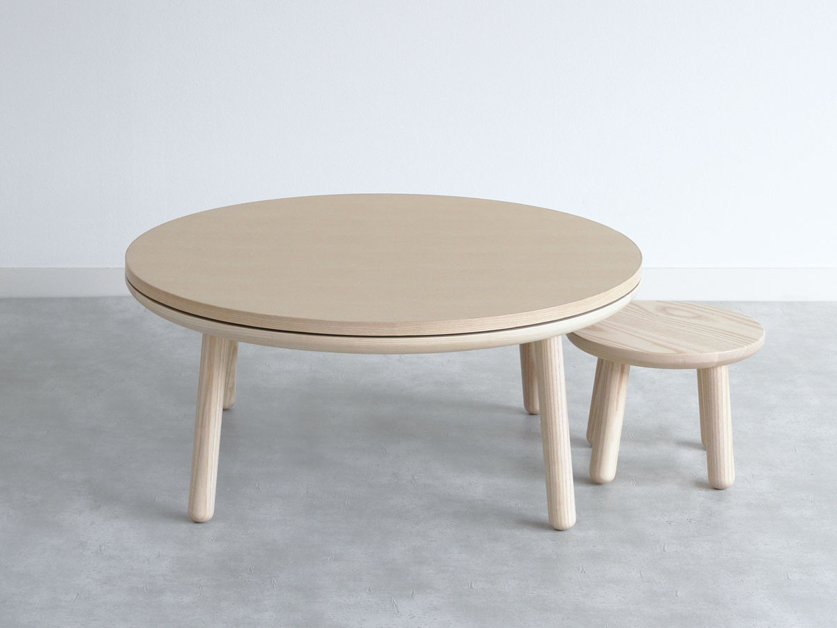 Berceau Low Table φ800 / ベルソー ローテーブル 直径80cm （キッズ家具・ベビー用品 > キッズテーブル・キッズデスク） 25