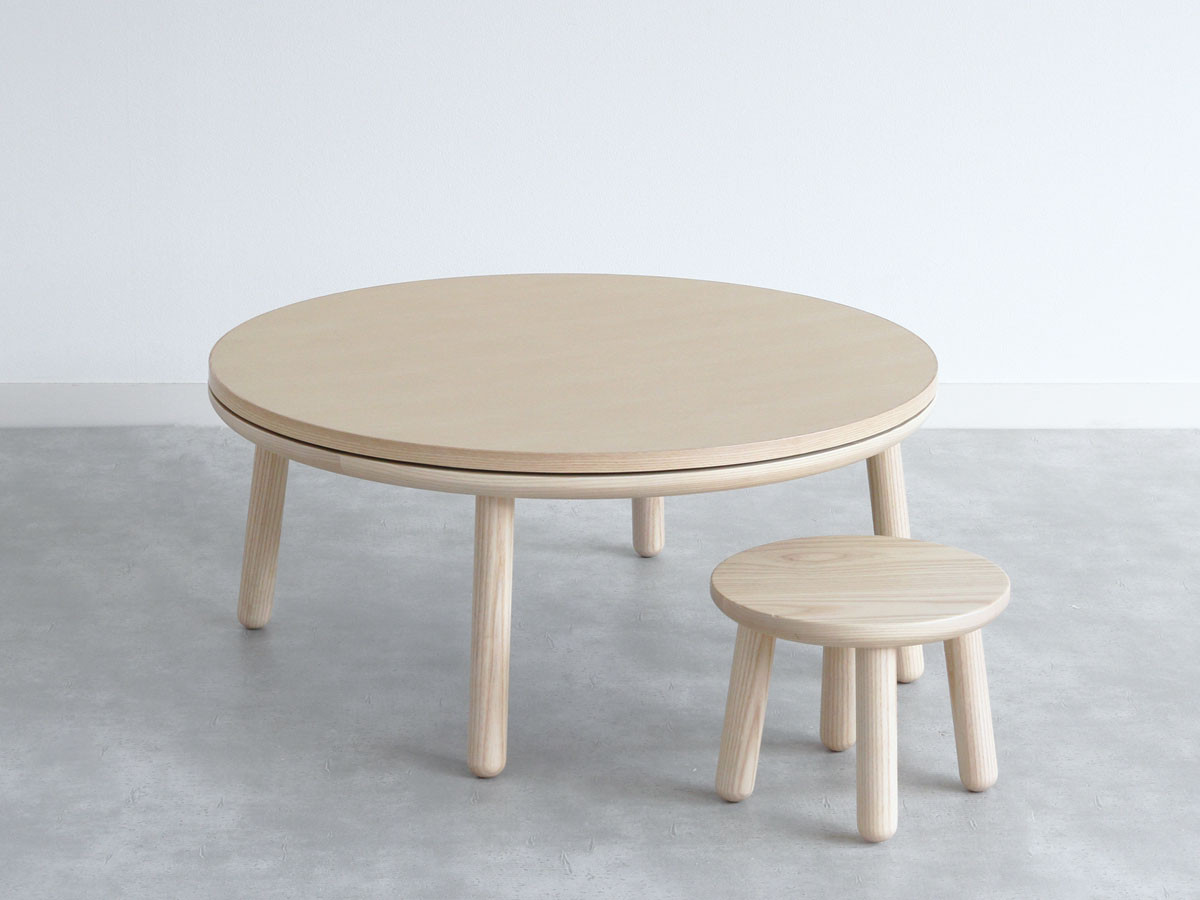 Berceau Low Table φ800 / ベルソー ローテーブル 直径80cm （キッズ家具・ベビー用品 > キッズテーブル・キッズデスク） 24