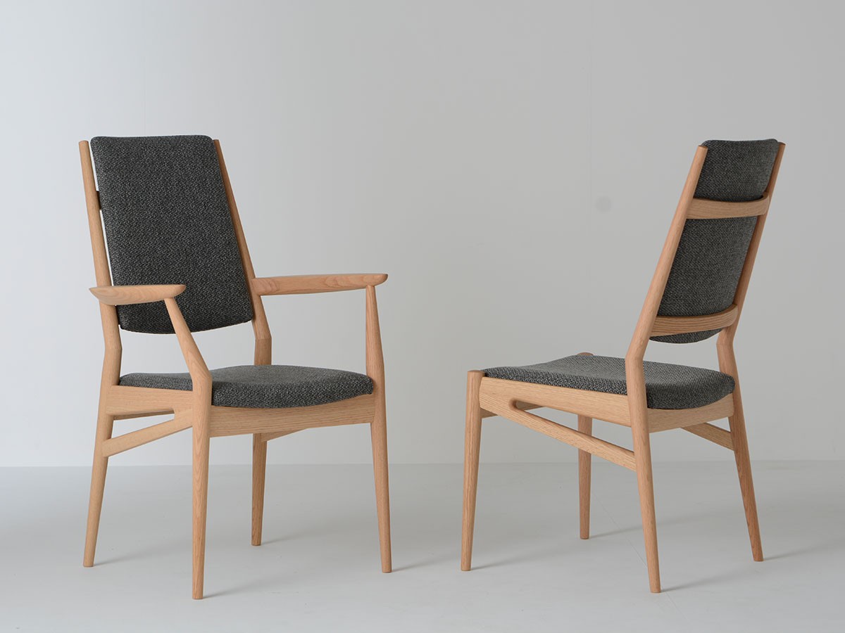 日進木工 GROW Back-upholstery Chair / にっしんもっこう グロウ 背張チェア （チェア・椅子 > ダイニングチェア） 4