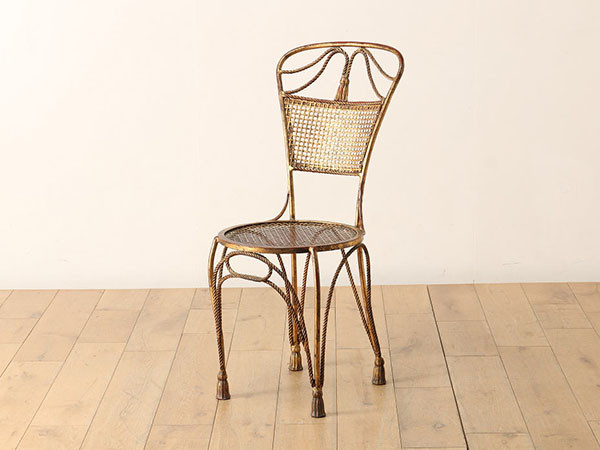 Lloyd's Antiques Real Antique French Metal Chair / ロイズ