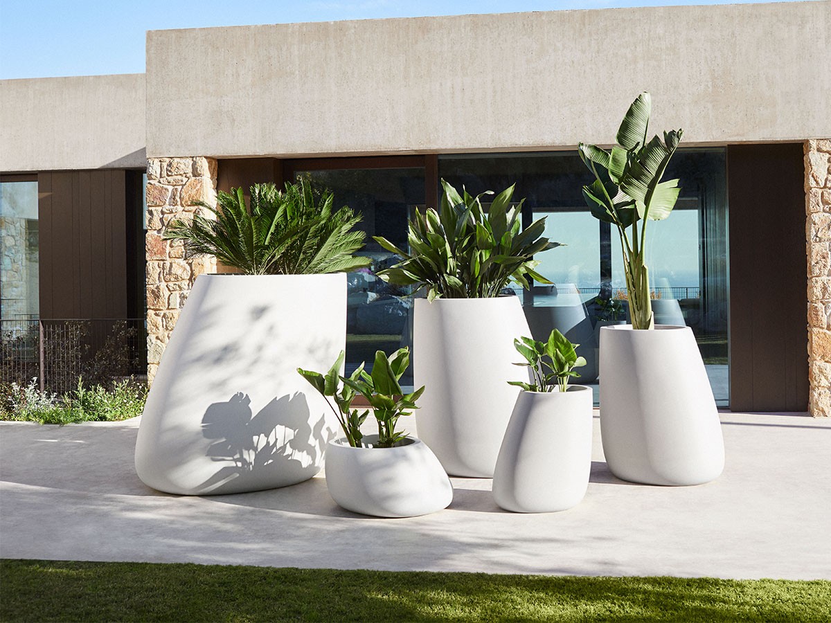 VONDOM STONE PLANTER / ヴォンドーム ストーン プランター （花器・プランター・グリーン > 鉢・プランターボックス） 4