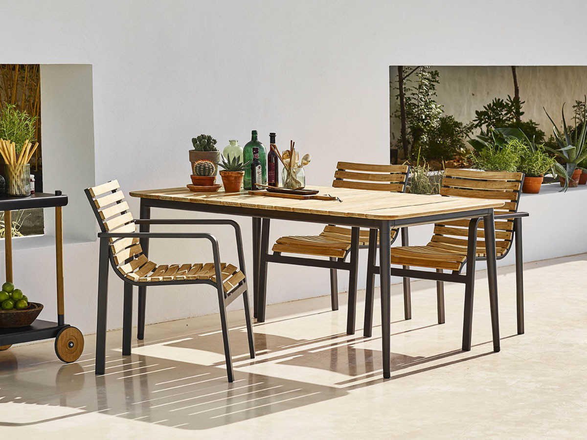 Cane-line Core Dining Table 160 / ケインライン コア ダイニングテーブル 160 （ガーデンファニチャー・屋外家具 > ガーデンテーブル・アウトドアテーブル） 4