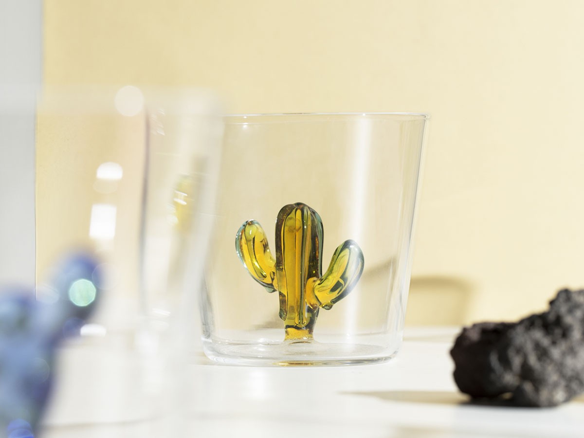 ICHENDORF MILANO Desert Plants Tumbler 
Cactus Green-Amber / イッケンドルフ・ミラノ デザートプラント タンブラー 
カクタスグリーンアンバー 350ml （食器・テーブルウェア > タンブラー・グラス） 3
