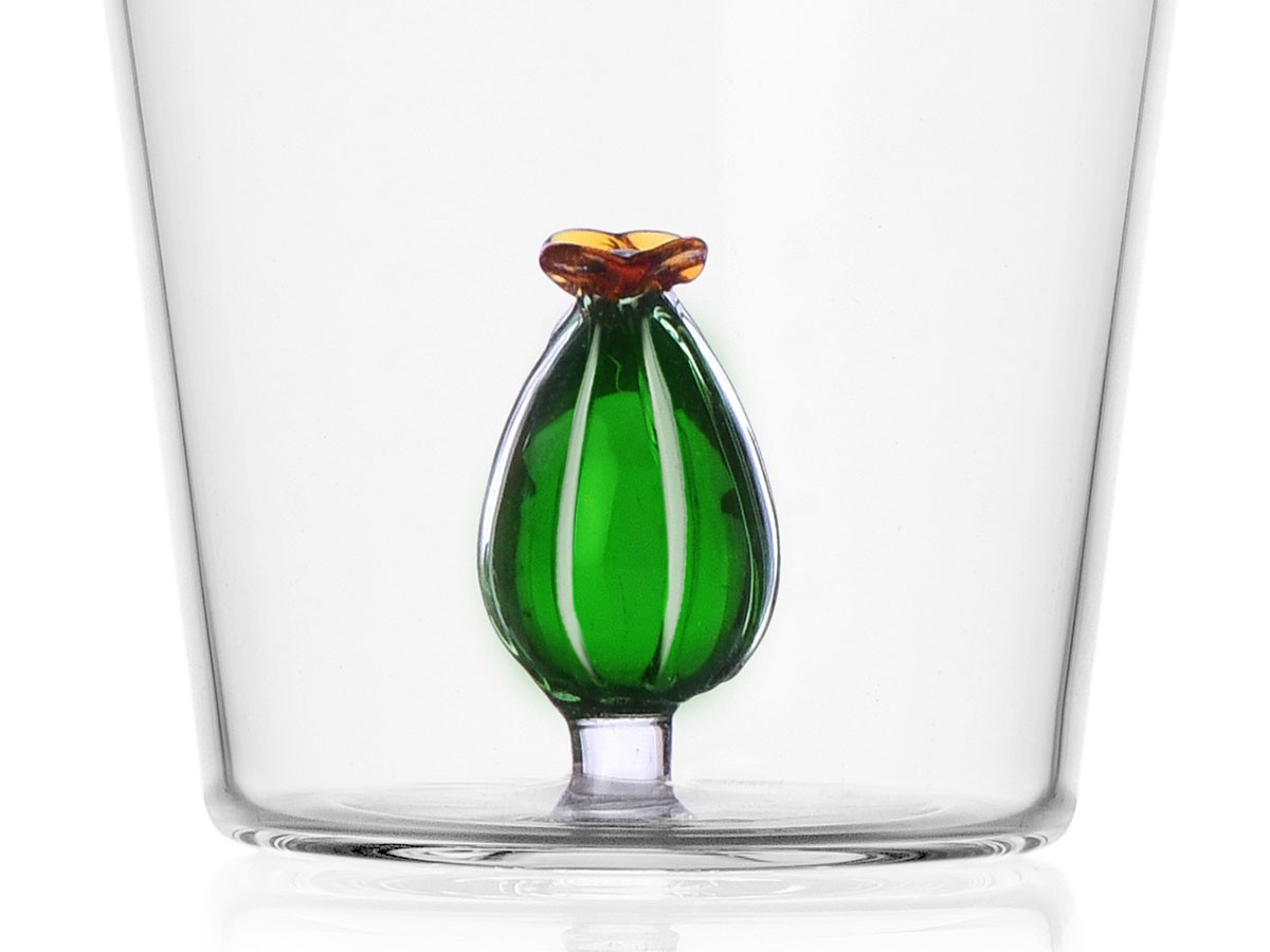 ICHENDORF MILANO Desert Plants Tumbler 
Cactus Amber Flower / イッケンドルフ・ミラノ デザートプラント タンブラー 
カクタスアンバーフラワー 350ml （食器・テーブルウェア > タンブラー・グラス） 2