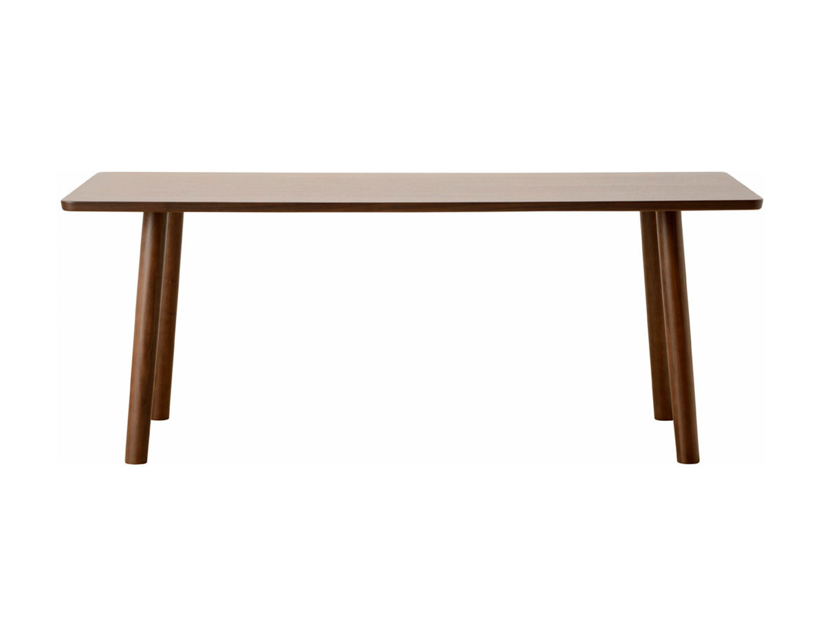 HIROSHIMA Dining Table 180 / ヒロシマ ダイニングテーブル 幅180cm（ウォルナット） （テーブル > ダイニングテーブル） 1