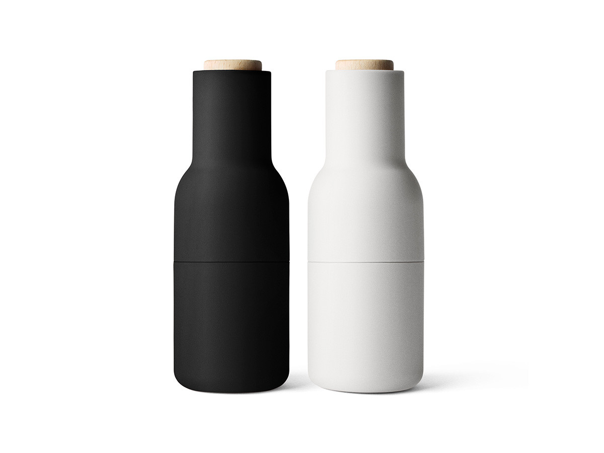 Audo Copenhagen Bottle Grinder Small 2P Set / オドー コペンハーゲン ボトルグラインダー スモール2個セット（アッシュ&カーボン） （キッチン家電・キッチン用品 > 調味料入れ） 3