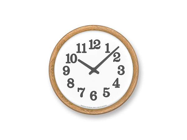 Lemnos Clock C / レムノス クロック シー 電波時計 （時計 > 壁掛け時計） 1