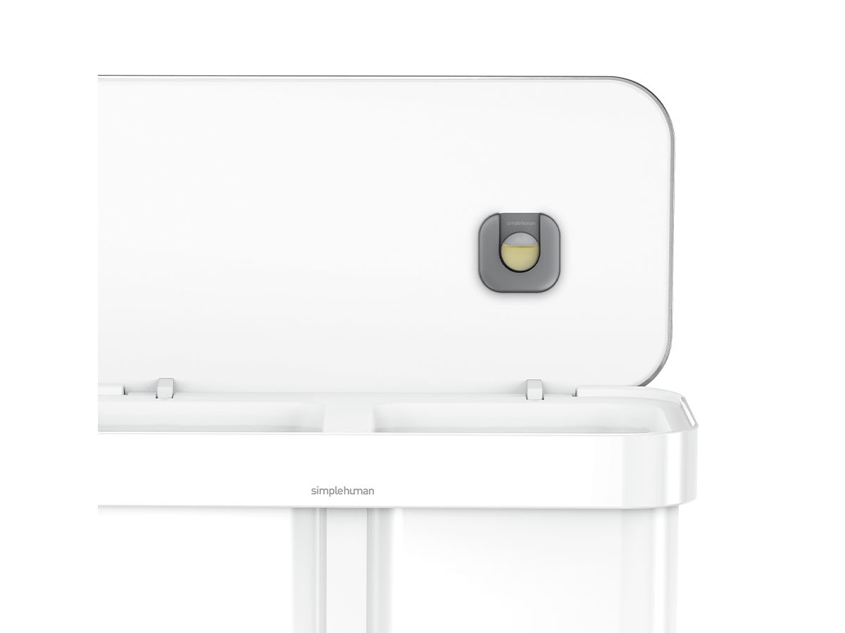 simplehuman Dual Compartment Rectangular Step Can / シンプルヒューマン レクタンギュラー ステップカン 58L リサイクラー （ごみ箱・玄関小物 > ごみ箱・ダストボックス） 33