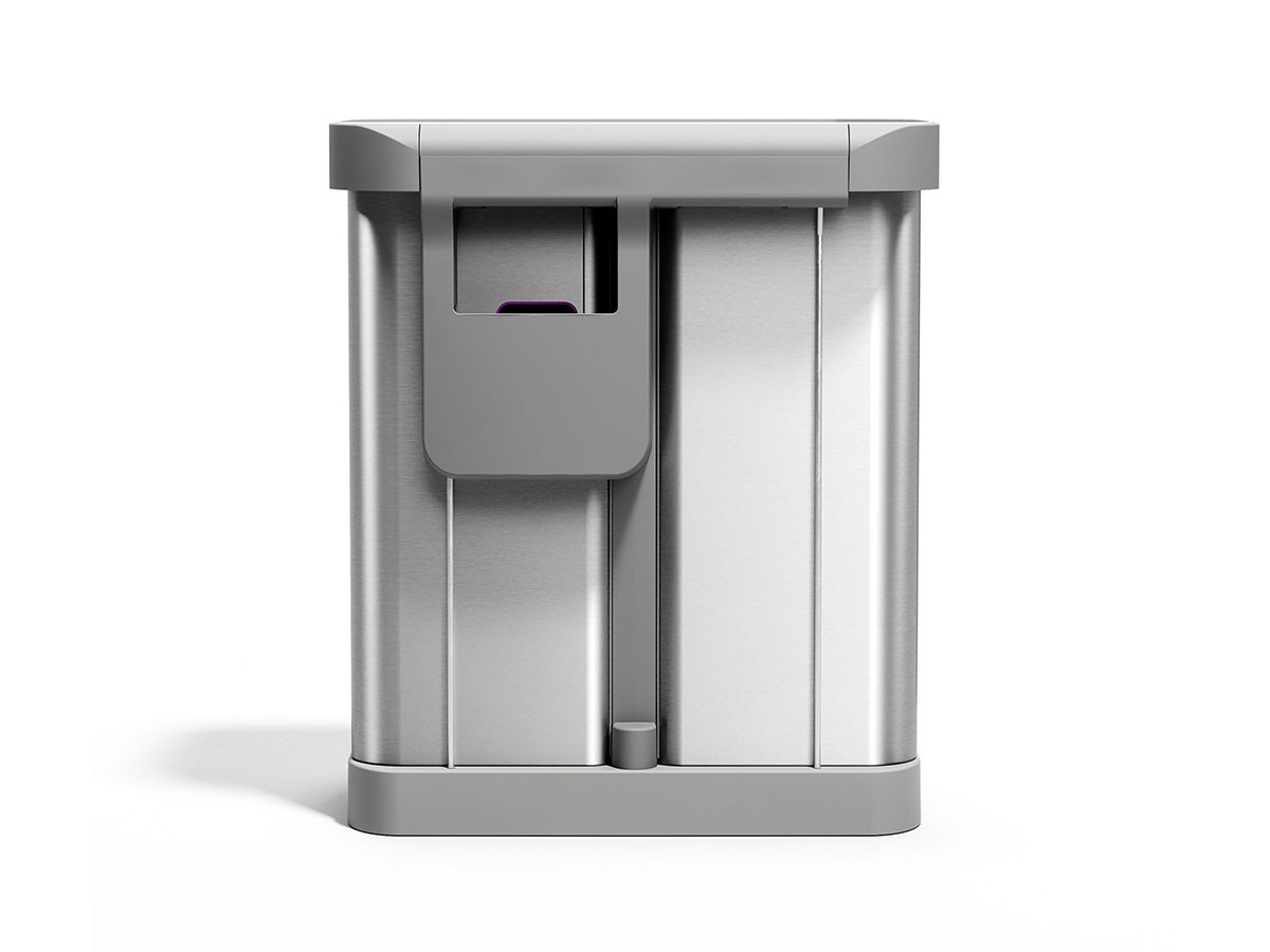 simplehuman Dual Compartment Rectangular Step Can / シンプルヒューマン レクタンギュラー ステップカン 58L リサイクラー （ごみ箱・玄関小物 > ごみ箱・ダストボックス） 16