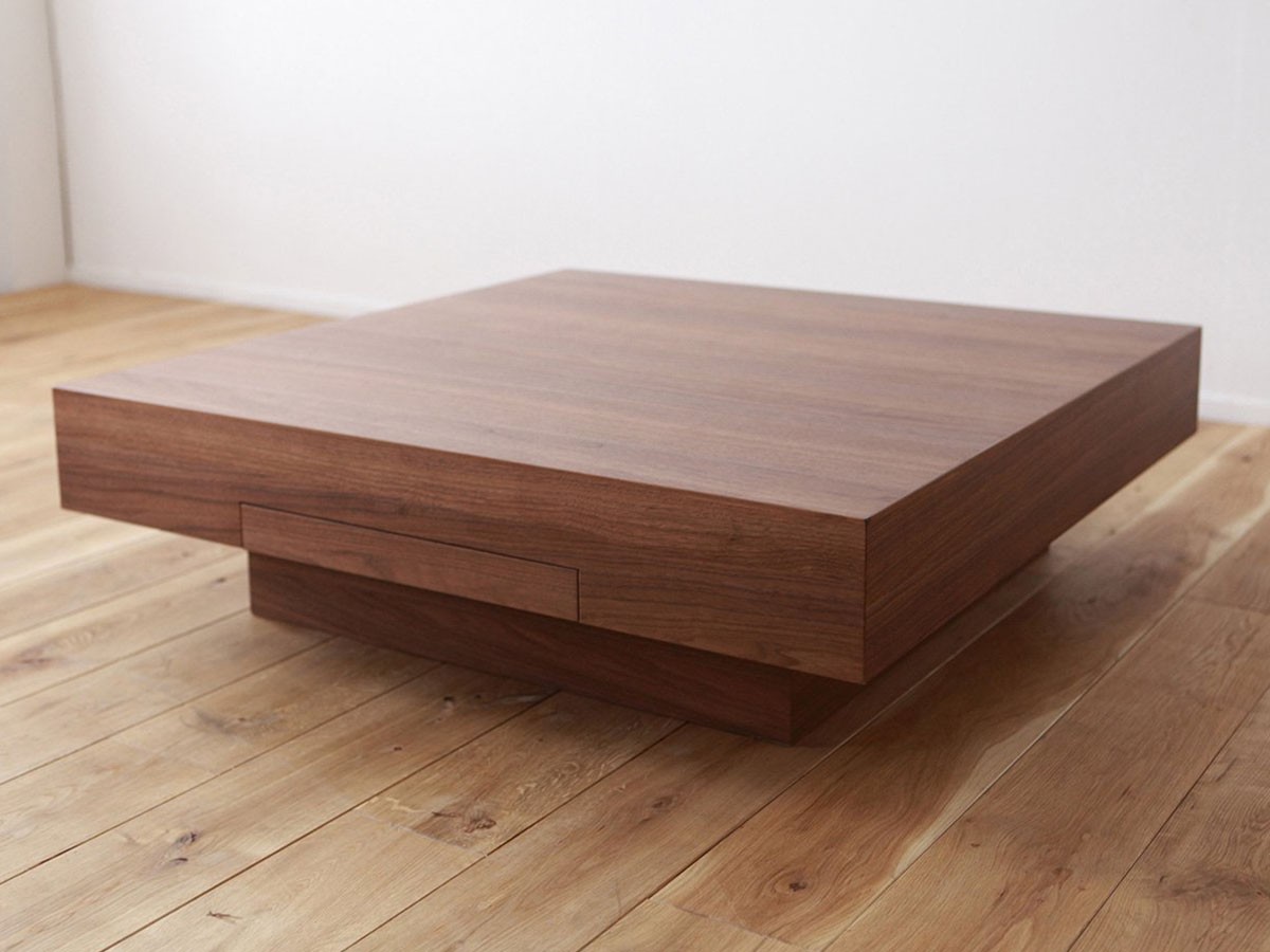 HIRASHIMA CHOCOLAT Living Table / ヒラシマ ショコラ リビングテーブル 木天板 （テーブル > ローテーブル・リビングテーブル・座卓） 9