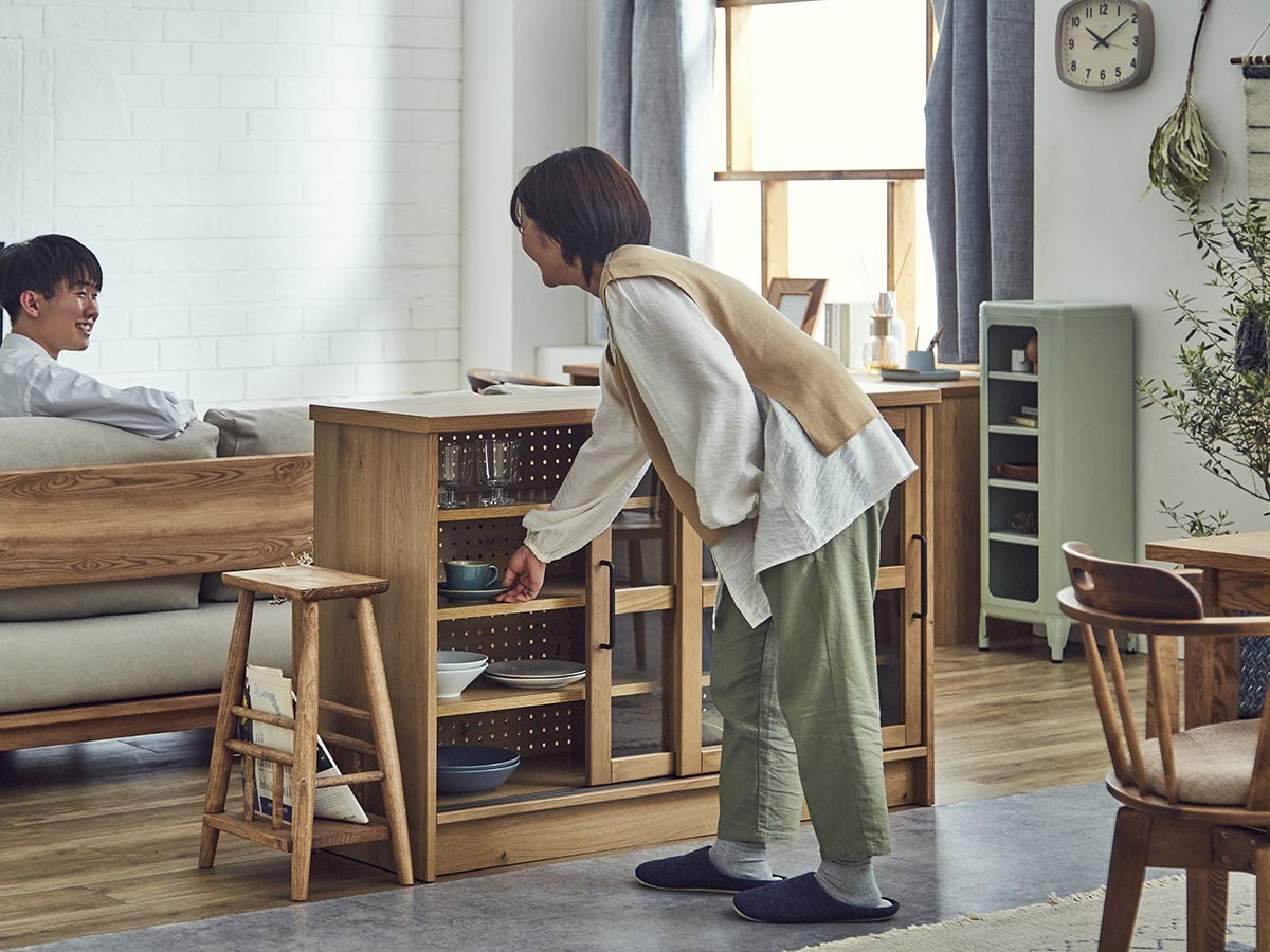 HERME CABINET / エルメ キャビネット 幅120cm （収納家具 > キャビネット） 7