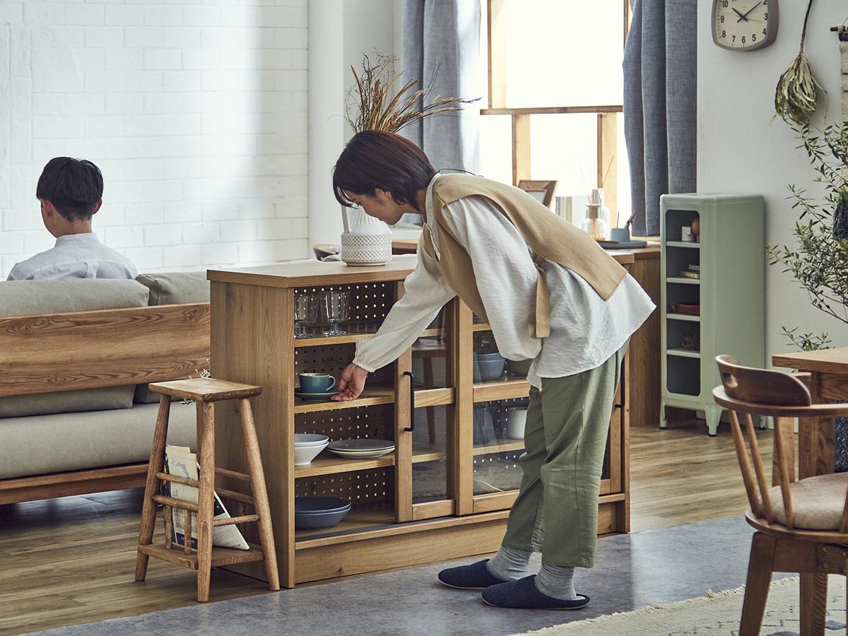 HERME CABINET / エルメ キャビネット 幅120cm （収納家具 > キャビネット） 8