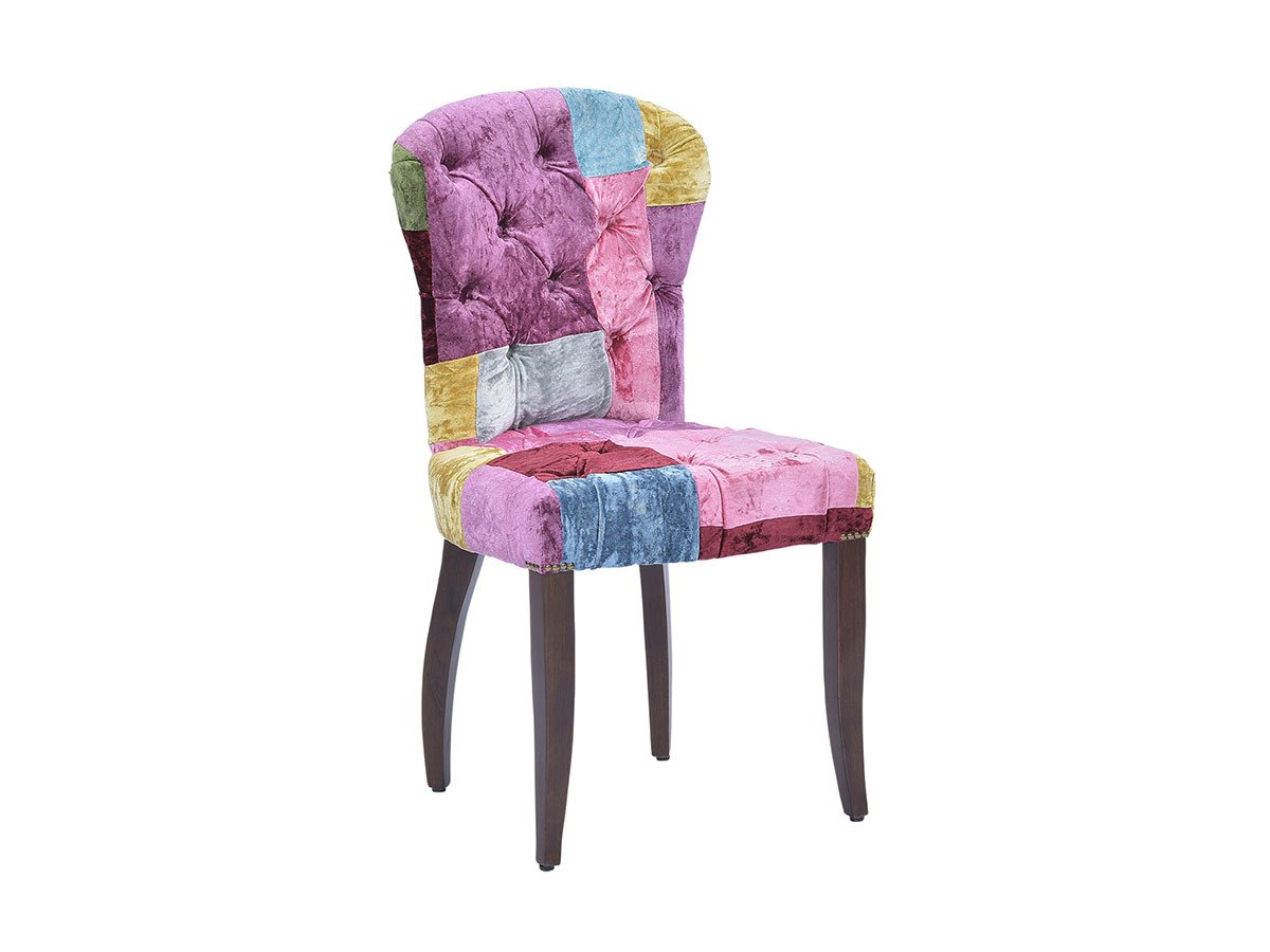 HALO CHESTER CHAIR
VELVET PATCHWORK BOHEME / ハロ チェスターチェア（ベルベットパッチワークボヘム） （チェア・椅子 > ダイニングチェア） 2
