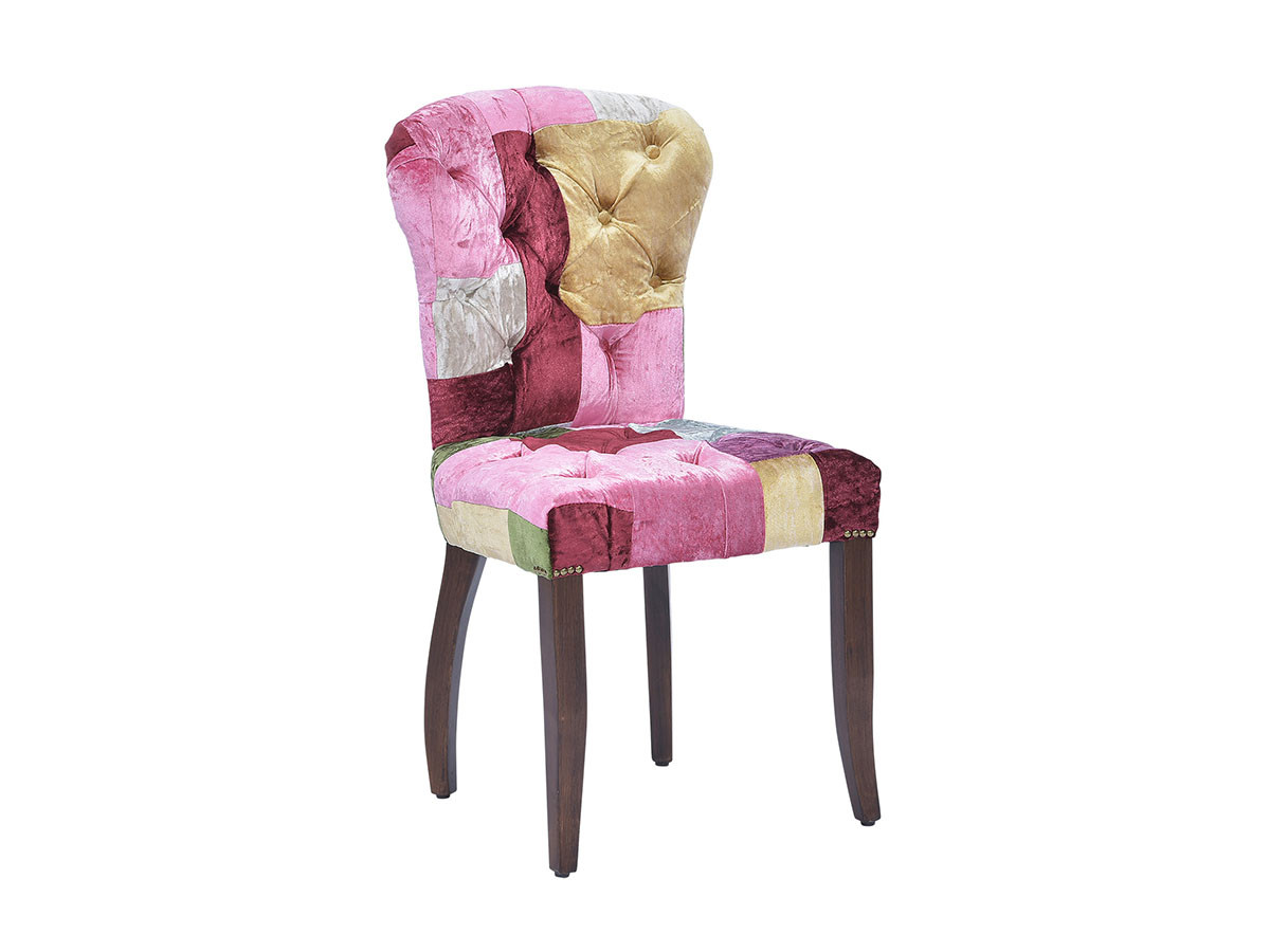 HALO CHESTER CHAIR
VELVET PATCHWORK BOHEME / ハロ チェスターチェア（ベルベットパッチワークボヘム） （チェア・椅子 > ダイニングチェア） 1