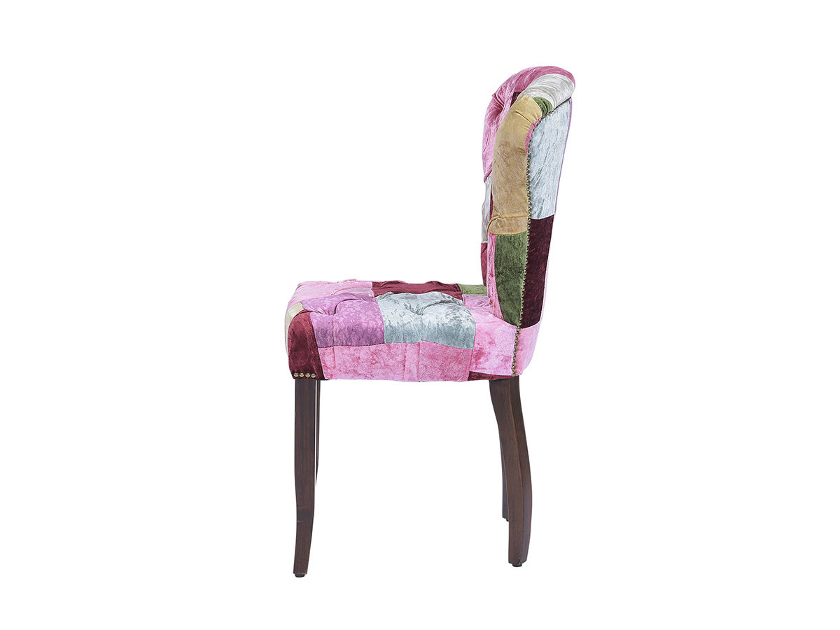 HALO CHESTER CHAIR
VELVET PATCHWORK BOHEME / ハロ チェスターチェア（ベルベットパッチワークボヘム） （チェア・椅子 > ダイニングチェア） 6