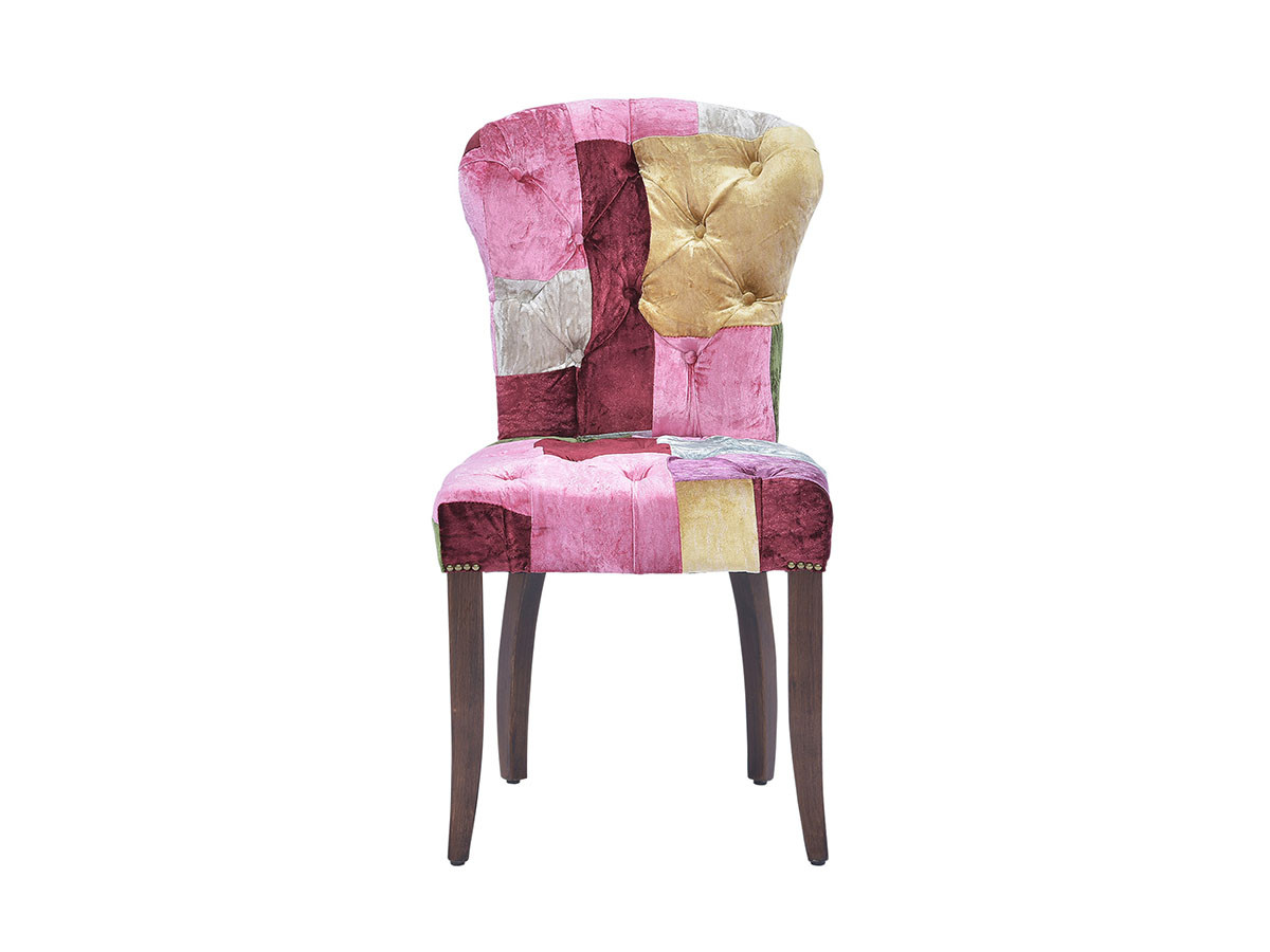 HALO CHESTER CHAIR
VELVET PATCHWORK BOHEME / ハロ チェスターチェア（ベルベットパッチワークボヘム） （チェア・椅子 > ダイニングチェア） 4