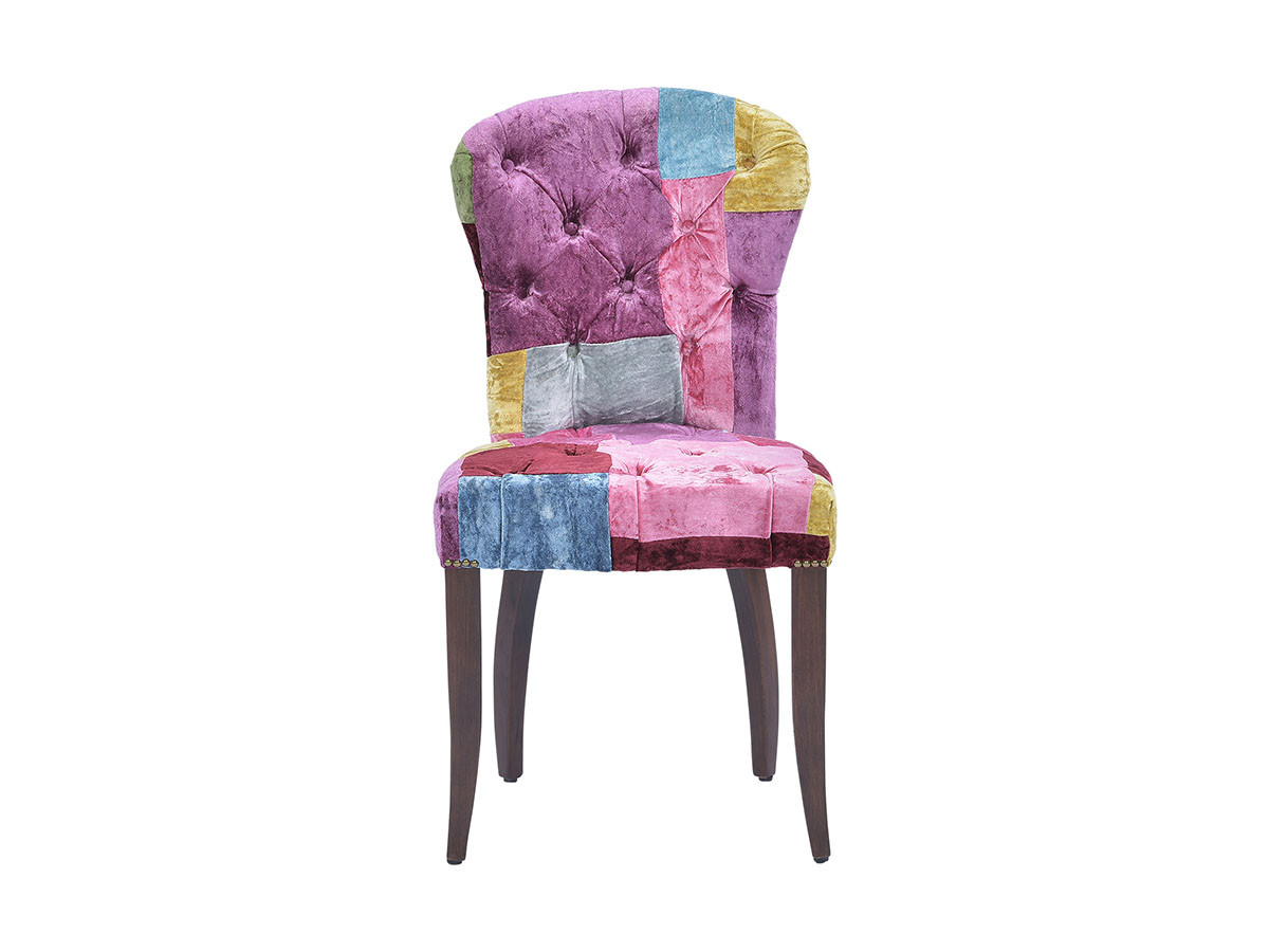 HALO CHESTER CHAIR
VELVET PATCHWORK BOHEME / ハロ チェスターチェア（ベルベットパッチワークボヘム） （チェア・椅子 > ダイニングチェア） 3