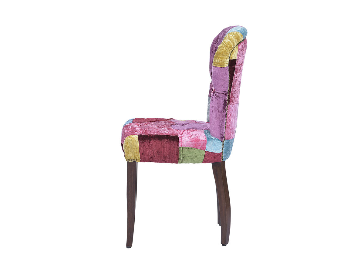 HALO CHESTER CHAIR
VELVET PATCHWORK BOHEME / ハロ チェスターチェア（ベルベットパッチワークボヘム） （チェア・椅子 > ダイニングチェア） 5