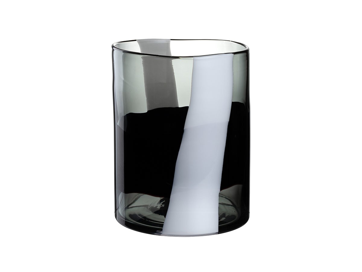 LEONARDO BANDA NERA Vase / レオナルド バンダ ネーラ ベース 高さ26cm （花器・プランター・グリーン > 花瓶・フラワーベース） 2