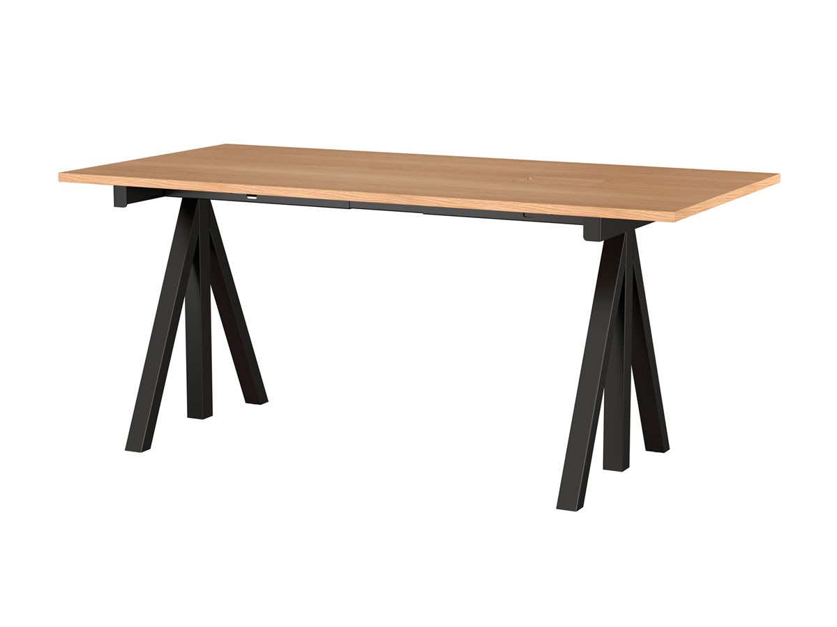 String Furniture Works Work Desk / ストリングファニチャー ワークス ワークデスク 幅160cm リノリウム天板 （デスク・机 > デスク・パソコンデスク・袖机） 8