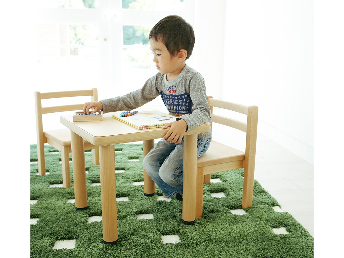 BAOBAB LAND Kids Table / バオバブランド キッズテーブル  KW / KH-600-450～1200-600 （キッズ家具・ベビー用品 > キッズテーブル・キッズデスク） 4