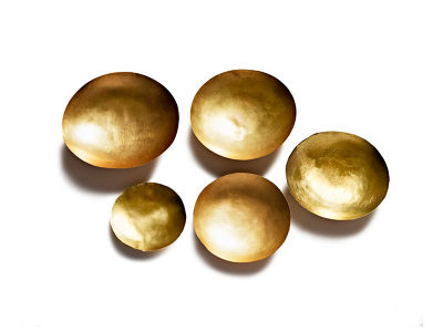 TOM DIXON 金のお皿/小物入れ5枚組み Tom Dixon. Form Bowl Set Small（Set of 5） / トム