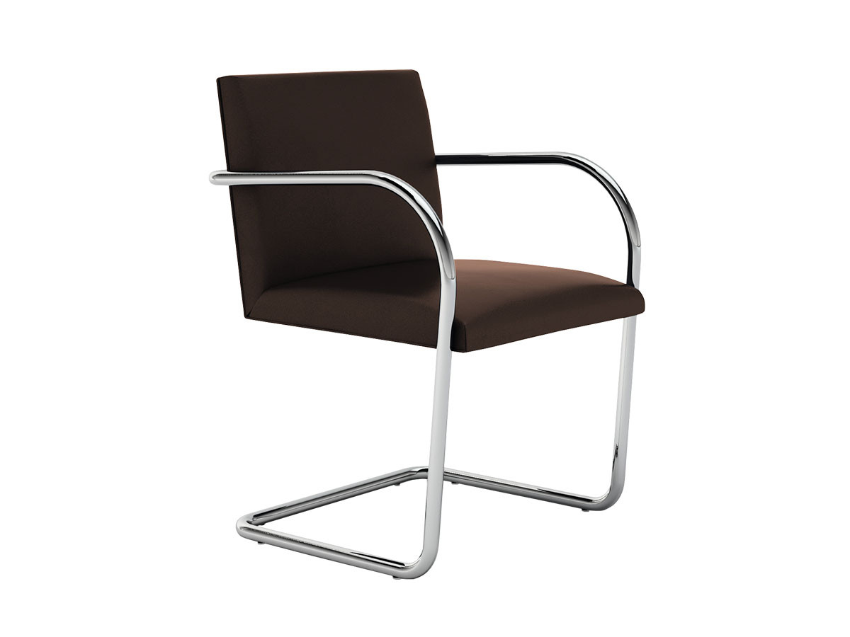 Knoll Mies van der Rohe Collection Brno Arm Chair Tubular ノル ミース ファン デル  ローエ コレクション ブルーノ アームチェア チューブラー（アームパッドなし） インテリア・家具通販【FLYMEe】