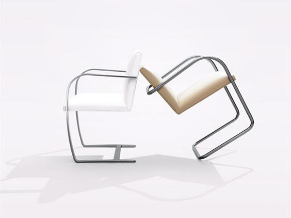 Knoll Mies van der Rohe Collection
Brno Arm Chair Tubular / ノル ミース ファン デル ローエ コレクション
ブルーノ アームチェア チューブラー（アームパッドなし） （チェア・椅子 > ダイニングチェア） 3