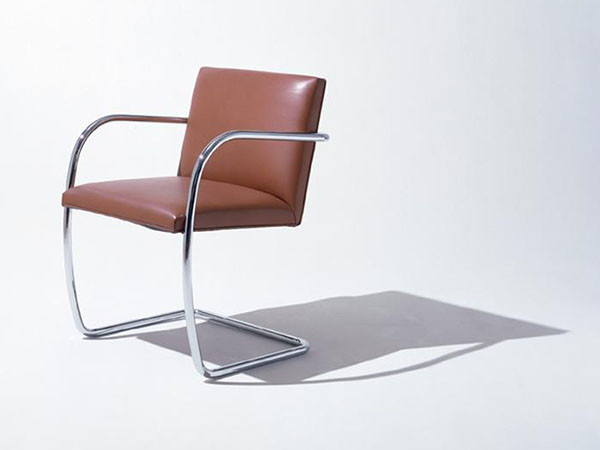Knoll Mies van der Rohe Collection
Brno Arm Chair Tubular / ノル ミース ファン デル ローエ コレクション
ブルーノ アームチェア チューブラー（アームパッドなし） （チェア・椅子 > ダイニングチェア） 2