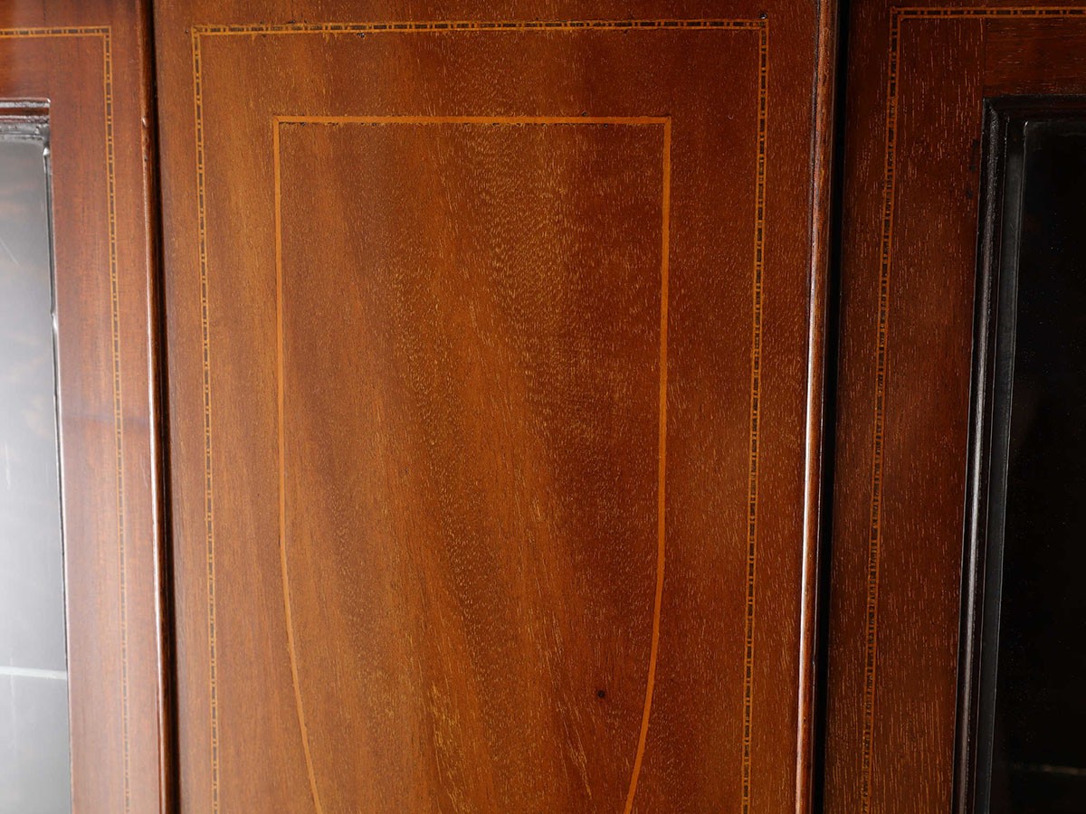 Lloyd's Antiques Real Antique 
Art Nouveau Serpentine Cabinet / ロイズ・アンティークス 英国アンティーク家具
アールヌーヴォー サーペンタインキャビネット （収納家具 > キャビネット） 15