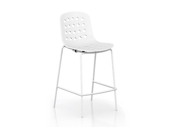 TOOU HOLI Counter Chair Low / トゥー ホリ カウンターチェア 穴あきシェル 高さ100cm （チェア・椅子 > カウンターチェア・バーチェア） 2