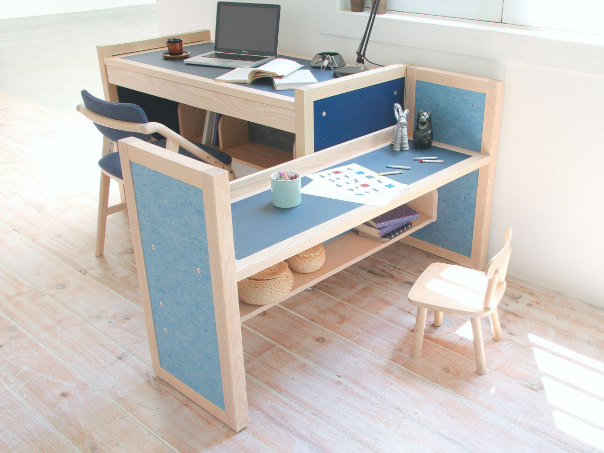 Berceau Desk Set / ベルソー デスクセット AA （キッズ家具・ベビー用品 > キッズテーブル・キッズデスク） 5
